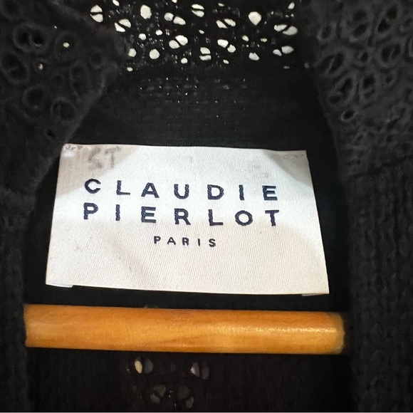 Claudie Pierlot Russe Puff-sleeve cotton mini dress like new condition - Picture 14 of 16